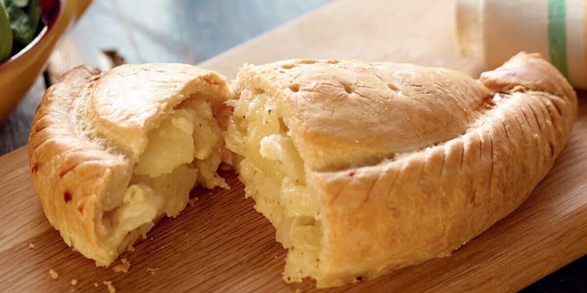 OHP cheese and onion pasty